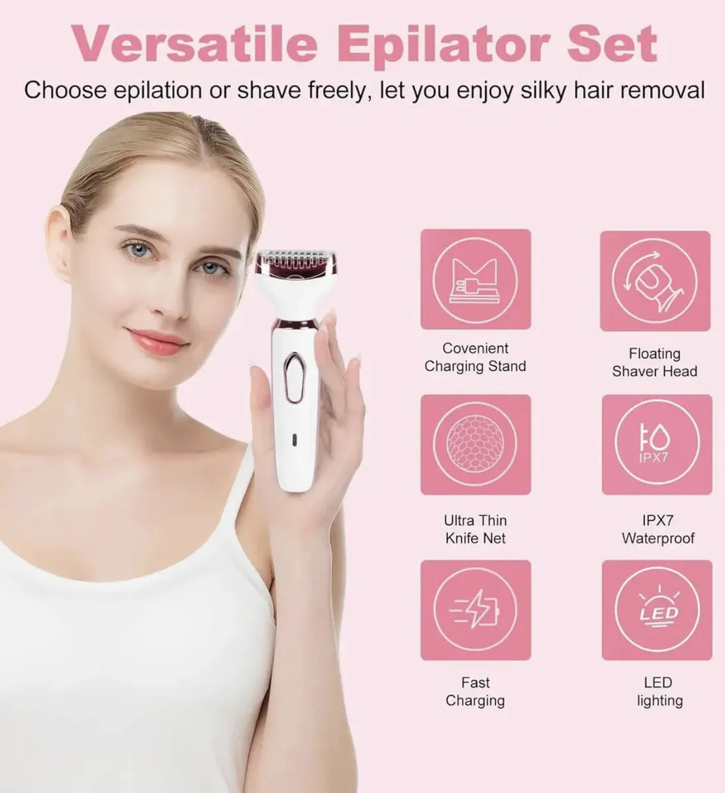 Depiladora 4 en 1 Maquina para Mujer