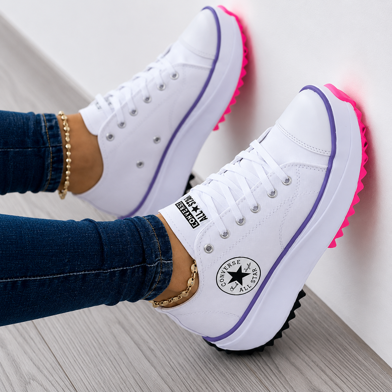 Tenis Zapatillas Converse Plataforma